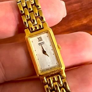 Vintage Gold Seiko Watch